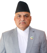 Honorable Chief Minister  Surendra Raj Pandey